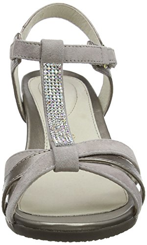 Stonefly Sweet III 9 Goat S, Zapatos con Tacon y Correa de Tobillo Mujer, Beige (Taupe Brown 075), 40 EU