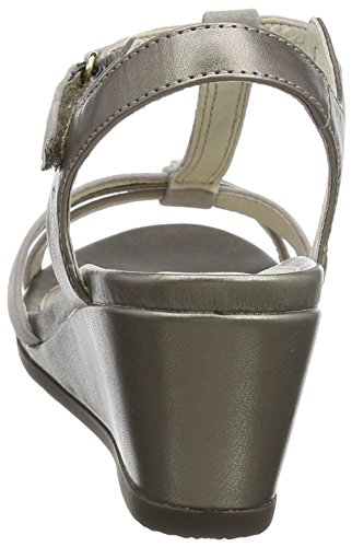 Stonefly Sweet III 9 Goat S, Zapatos con Tacon y Correa de Tobillo Mujer, Beige (Taupe Brown 075), 40 EU