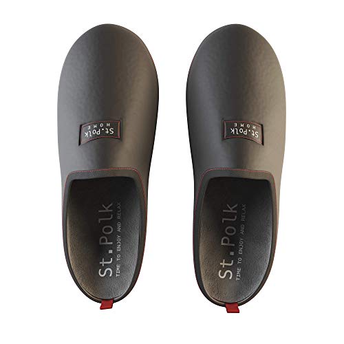 St.Polk® Zapatillas de Estar en casa Hombre/Mujer con Plantilla Extraible Slippers Pantuflas Fabricadas en España Original Unisex Invierno/Verano máxima Comodidad (Negro, Numeric_42)