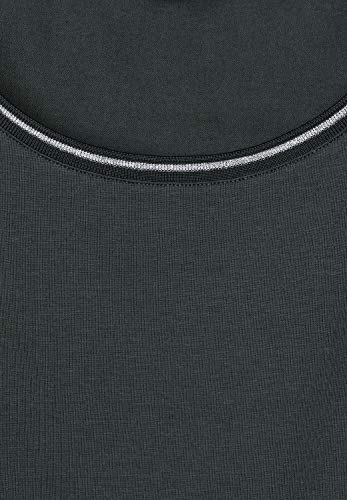 Street One 314719 Judika Camiseta, Color Verde, 44 para Mujer