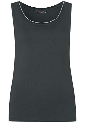 Street One 314719 Judika Camiseta, Color Verde, 44 para Mujer