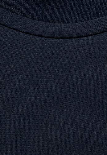 Street One 315027 Kurzarmshirt Camiseta, Deep Blue, 34 para Mujer