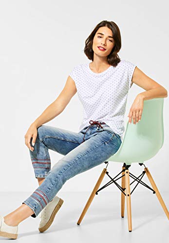 Street One 315175 Camiseta, Azul Grande, 36 para Mujer