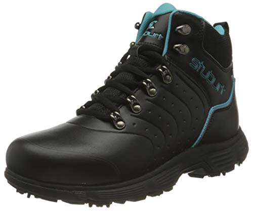 Stuburt Evolve II Winter All Weather Waterproof Spiked, Botas de Golf Mujer, Negro, 38 EU