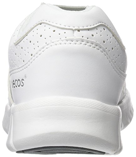Suecos Edda, Zapatos de Trabajo Unisex Adulto, Blanco (White), 37 EU