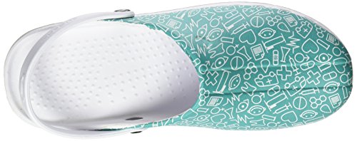 Suecos Oden Print, Zuecos de Trabajo, Unisex Adulto, Multicolor 21, 41 EU