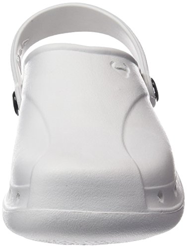 Suecos Skoll, Zuecos de Trabajo Unisex Adulto, Blanco (White), 40 EU
