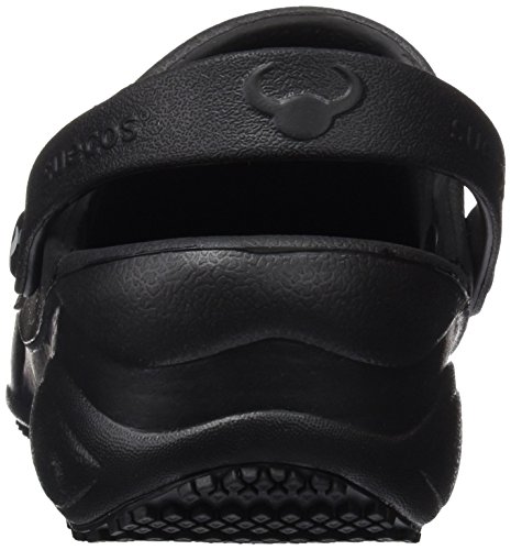 Suecos® Thor - Zueco confort resistente y antideslizante, Negro