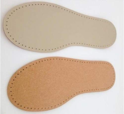 suela de zapato cuero para tejido de punto, DE GANCHILLO O gefilzte Zapatos