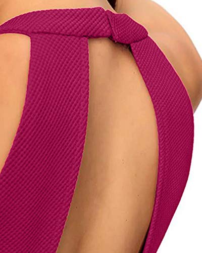 SUNNYME Vestido de cóctel para mujer, línea A, vestido de invitados de boda, sexy, sin mangas, cuello halter, mini vestidos