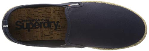 Superdry Hybrid Slip On Classic, Alpargata Hombre, Azul (Navy 11s), 40 EU