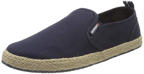 Superdry Hybrid Slip On Classic, Alpargata Hombre, Azul (Navy 11s), 40 EU