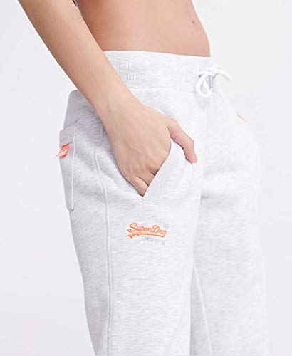 Superdry Orange Label Jogger Pantalones de deporte, Gris (Ice Marl 54g), EU 40 (Talla del fabricante: 12 UK) para Mujer