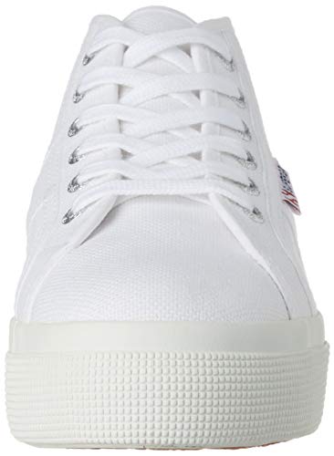 Superga 2578-cotu, Zapatillas de Gimnasia Unisex Adulto, Blanco (White 901), 40 EU