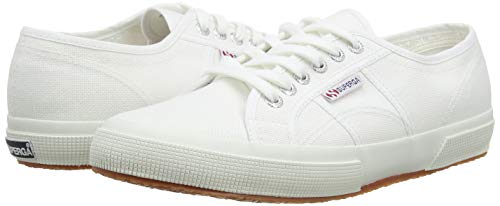 Superga 2750 COTU Classic Sneakers, Zapatillas Unisex Adulto, Blanco 901, 44 EU