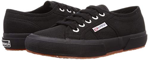 Superga 2750 COTU Classic Sneakers, Zapatillas Unisex Adulto, Negro 996, 39 EU