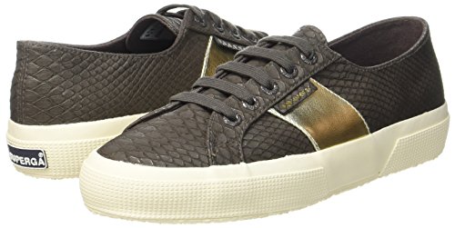 Superga 2750 Pusnakew, Zapatillas Mujer, Marrón (Braun Braun), 39 EU