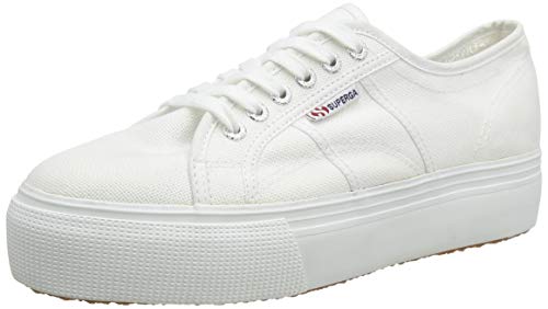 Superga 2790 Acotw Linea Up and Down, Zapatillas Mujer, Blanco (901 White), 36 EU