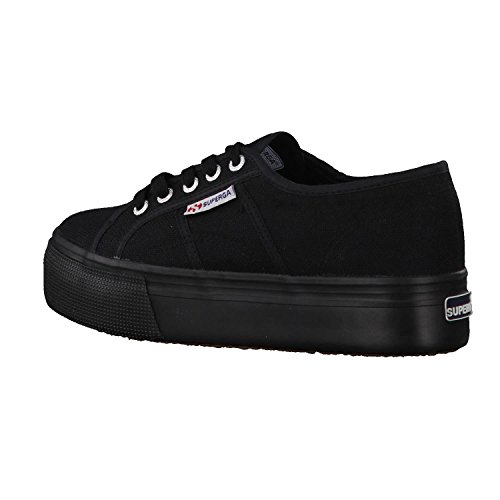 Superga 2790 Acotw Linea Up and Down, Zapatillas Mujer, Negro (996), 41 EU