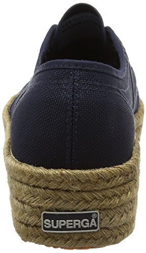 Superga 2790 COTROPEW - Zapatillas Mujer, Azul (Navy), 5 UK (38 EU)