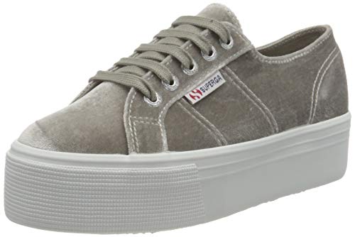 Superga 2790-velvetjpw, Oxford Plano Mujer, XC9, 37 EU