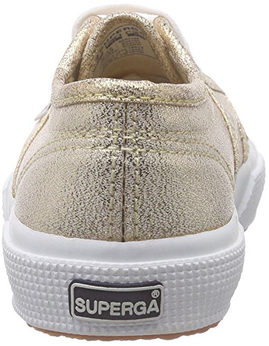 Superga S002J20 Lamej - Zapatillas, Unisex infantil, Dorado, 29 EU