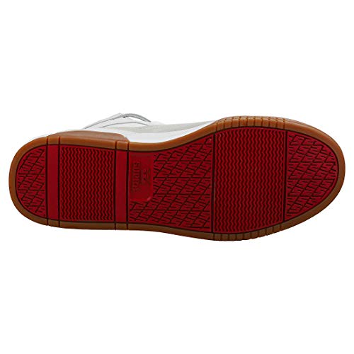 Supra Breaker, Zapatillas de Skateboard Unisex Adulto, Blanco (White/Rose-Gum-M 173), 46 EU