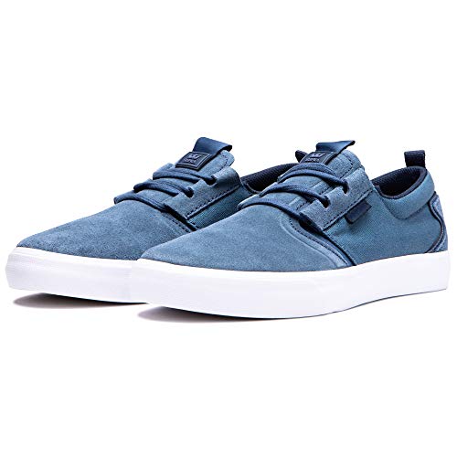 Supra Flow, Zapatillas de Skateboard Unisex Adulto, Blanco (Bering-White-M 463), 40.5 EU