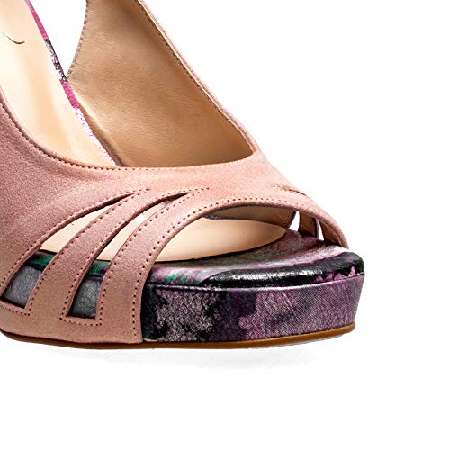 Syringa Shoes - Zapato despuntado Vynil Picasso (36 EU)
