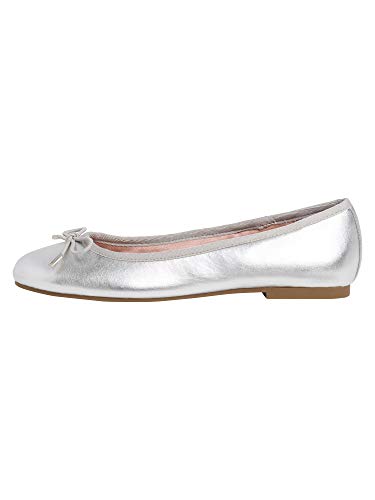 TAMARIS 1-1-22101-24 941, Zapatos Tipo Ballet Mujer, Argento, 41 EU