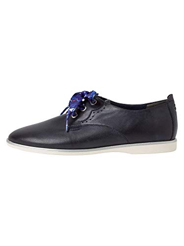 Tamaris 1-1-23219-24, Zapatos de Cordones Derby Mujer, Azul Marino, 37 EU