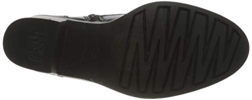 Tamaris 1-1-25121-25, Botas Cortas al Tobillo Mujer, Negro, 38 EU