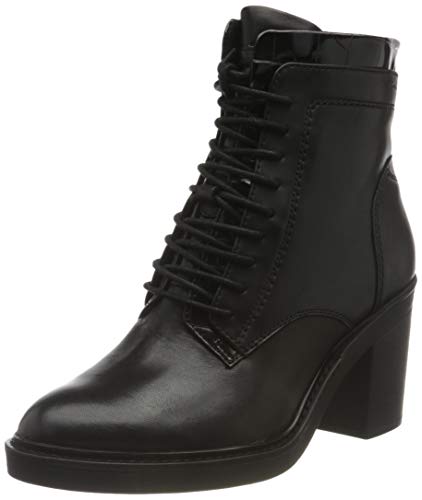 Tamaris 1-1-25121-25, Botas Cortas al Tobillo Mujer, Negro, 38 EU