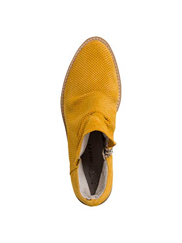 Tamaris 1-1-25303-34, Botines Mujer, Amarillo (Saffron 627), 39 EU