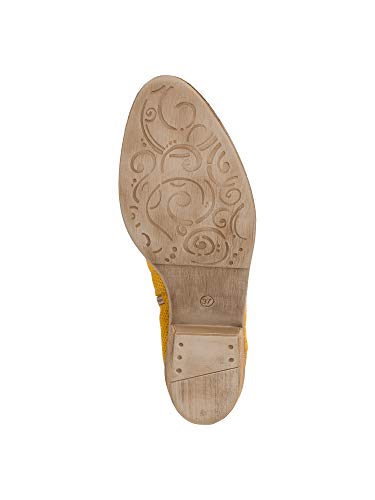 Tamaris 1-1-25303-34, Botines Mujer, Amarillo (Saffron 627), 40 EU