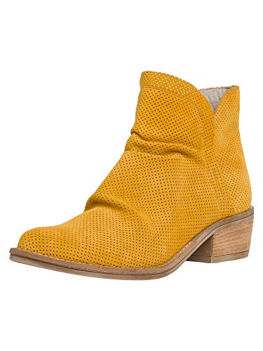 Tamaris 1-1-25303-34, Botines Mujer, Amarillo (Saffron 627), 40 EU
