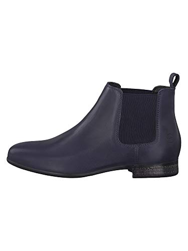 Tamaris 1-1-25326-23, Botas Chelsea Mujer, Azul (Navy 805), 38 EU