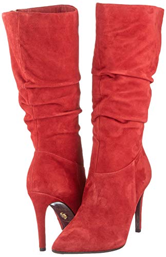 Tamaris 1-1-25504-25, Botas a la Altura de Rodilla Mujer, Rojo, 37 EU