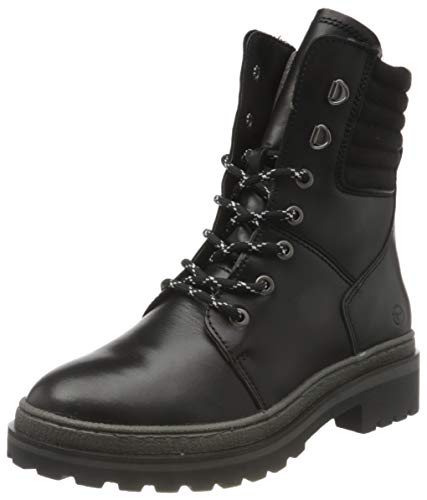 Tamaris 1-1-26284-25, Botas Cortas al Tobillo Mujer, Negro, 37 EU