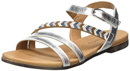 Tamaris 1-1-28161-24, Sandalia con Pulsera Mujer, Plata Silver Comb 948, 38 EU