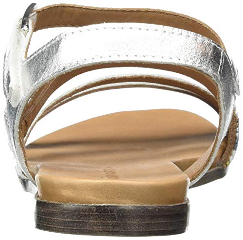 Tamaris 1-1-28161-24, Sandalia con Pulsera Mujer, Plata Silver Comb 948, 38 EU