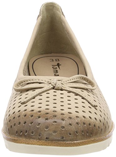 Tamaris 22121, Bailarinas Mujer, Marrón (Antelope), 36 EU
