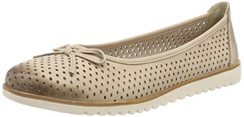 Tamaris 22121, Bailarinas Mujer, Marrón (Antelope), 36 EU