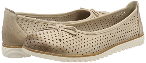 Tamaris 22121, Bailarinas Mujer, Marrón (Antelope), 36 EU