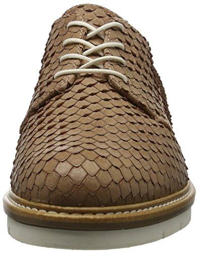 Tamaris 23202, Zapatos De Cordones Oxford Mujer, Marrón (Mauve 502), 39 EU