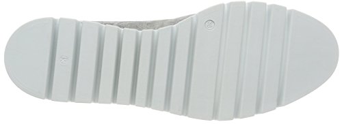 Tamaris 23710, Zapatos de Cordones Oxford Mujer, Plateado (Silver Metall.), 39 EU