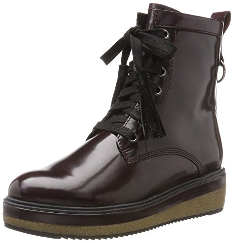 Tamaris 25723, Botas Mujer, Rojo (Bordeaux Brush), 41 EU