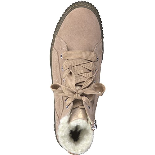 Tamaris Botines de plataforma para mujer 26269-21, botines de media caña, color Rosa, talla 39 EU