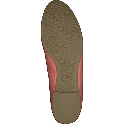 Tamaris Mujer Bailarinas Clásicas 1-1-22166-32,señora Zapatos Planos,Zapatos del Verano,Elegante,en Lazo,Ocio,Touch-IT,Raspberry Lea,38 EU / 5 UK
