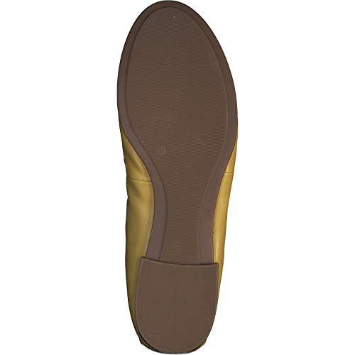 Tamaris Mujer Bailarinas, Merceditas 22116-24, señora Bailarinas Clásicas, Zapatos Planos,Zapatos del Verano,Elegante,en Lazo,Ocio,Sun,37 EU / 4 UK